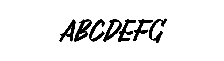 Al_Lebrush_PersonalUseOnly  Free Fonts Download