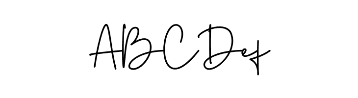 Herstton Signature  Free Fonts Download