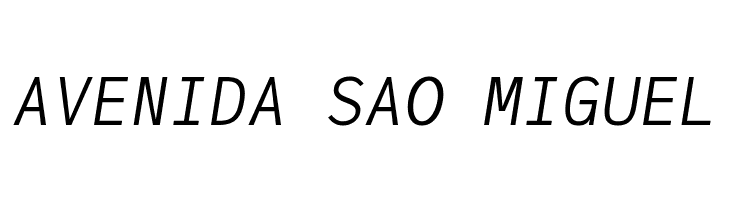 JuliaMono LightItalic  Free Fonts Download