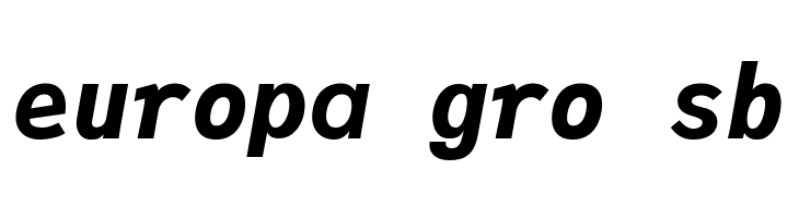 JuliaMono BlackItalic  Free Fonts Download