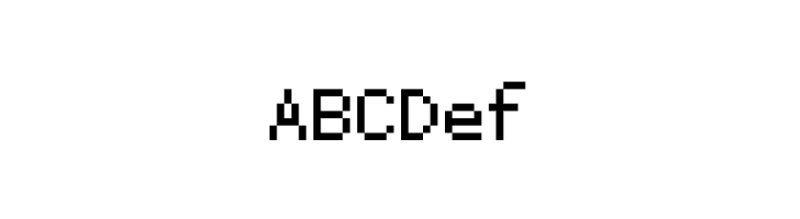 ProggyTinyTT  Free Fonts Download