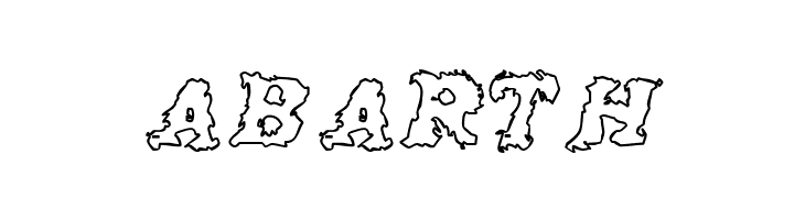 Crash Outline  Free Fonts Download