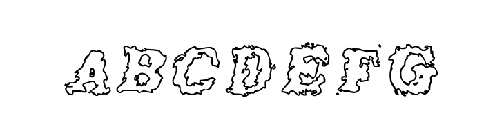 Crash Outline  Free Fonts Download