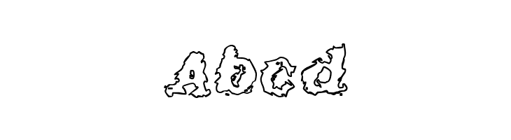 Crash Outline  Free Fonts Download