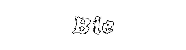 Crash Outline  Free Fonts Download