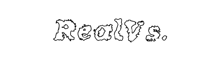 Crash Outline  Free Fonts Download