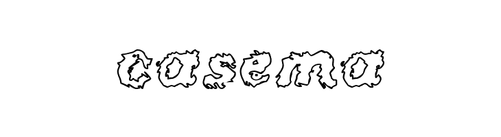 Crash Outline  Free Fonts Download