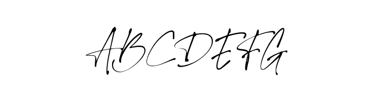 Theory of Signature  Free Fonts Download