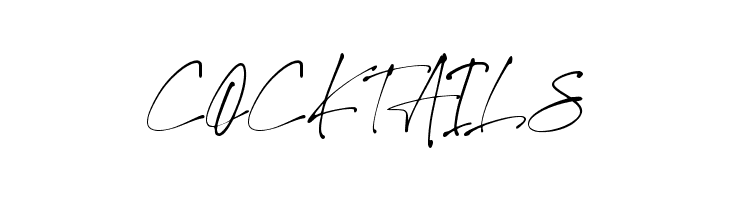 Theory of Signature  Free Fonts Download