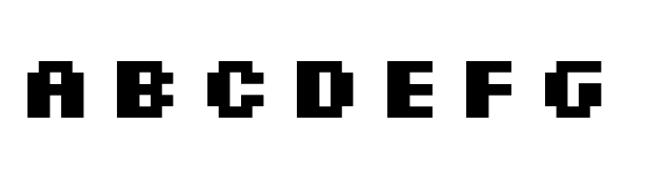 Silkscreen Expanded Bold  Free Fonts Download