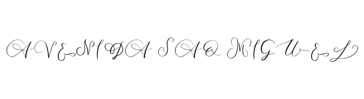 MONOGRAM V  Free Fonts Download