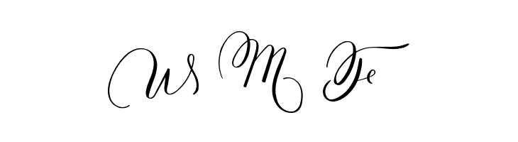 MONOGRAM E  Free Fonts Download