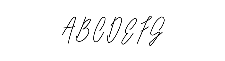 Long Liner Regular Script  Free Fonts Download