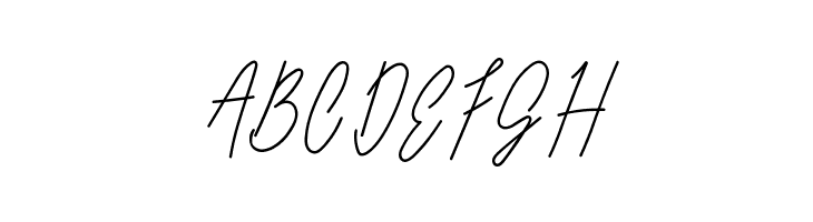 Long Liner Regular Script  Free Fonts Download