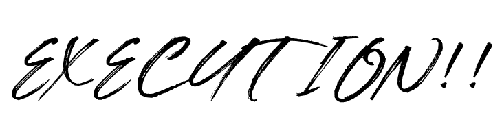 BRUSH TANGSE  Free Fonts Download