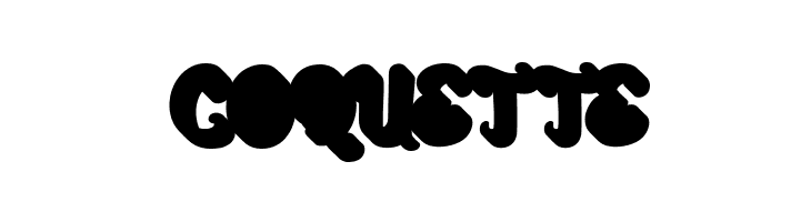 mochalate personal use only extrude  Free Fonts Download