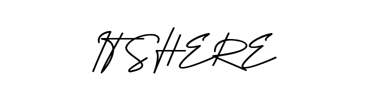 Attention Script  Free Fonts Download