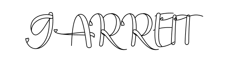 guidelovely  Free Fonts Download