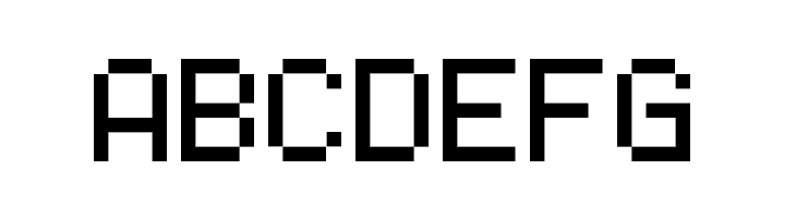 07x5 Regular  Free Fonts Download