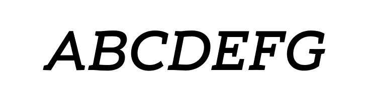 Umba Slab Demo Medium Italic  Free Fonts Download