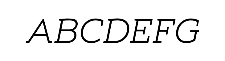 Umba Slab Demo Light Italic  Free Fonts Download