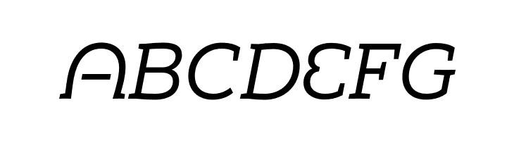 Umba Slab Demo Alt Italic  Free Fonts Download