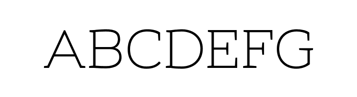 Umba Slab Demo Thin  Free Fonts Download