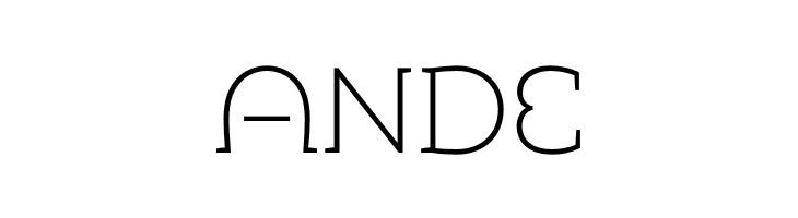 Umba Slab Demo Alt Thin  Free Fonts Download