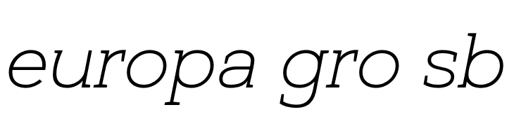 Umba Slab Demo Thin Italic  Free Fonts Download