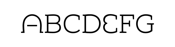 Umba Slab Demo Alt Light  Free Fonts Download