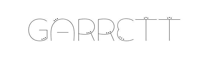 Allioideae-Demo Dot  Free Fonts Download