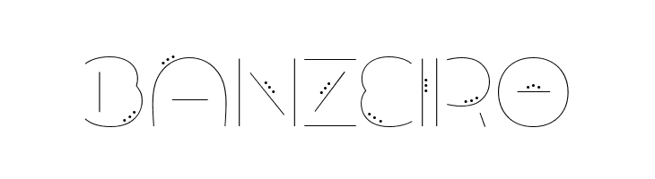 Allioideae-Demo StencilDot  Free Fonts Download