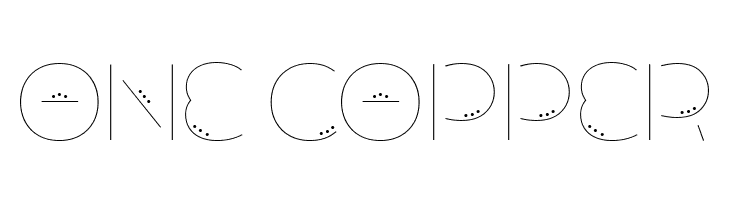 Allioideae-Demo StencilDot  Free Fonts Download