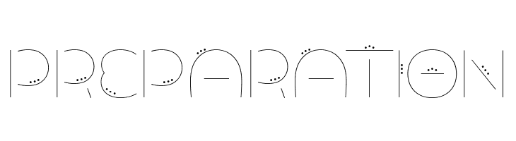 Allioideae-Demo StencilDot  Free Fonts Download