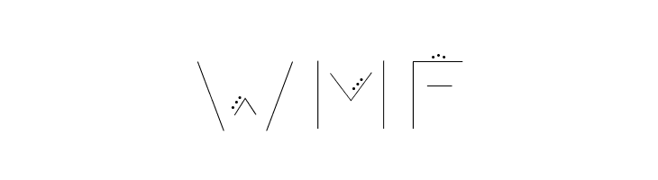 Allioideae-Demo StencilDot  Free Fonts Download
