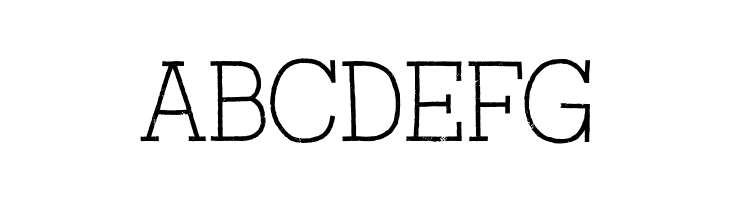 AustralSlabRust-Thin  Free Fonts Download