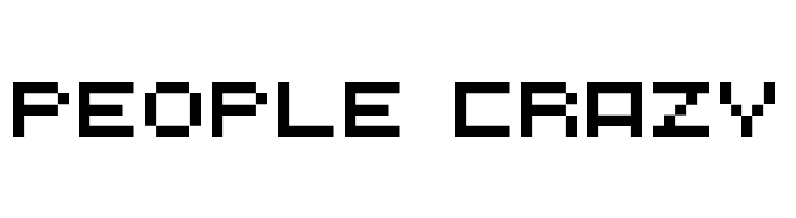 5&times;5  Free Fonts Download