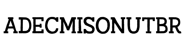 AustralSlabRough-Regular  Free Fonts Download