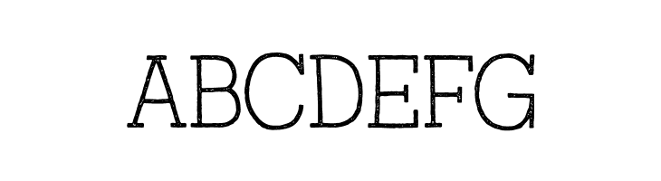 AustralSlabStamp-Thin  Free Fonts Download