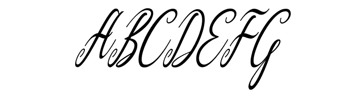 Aquilera Script Regular  Free Fonts Download