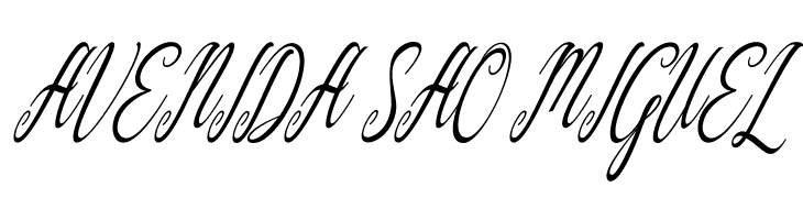 Aquilera Script Regular  Free Fonts Download