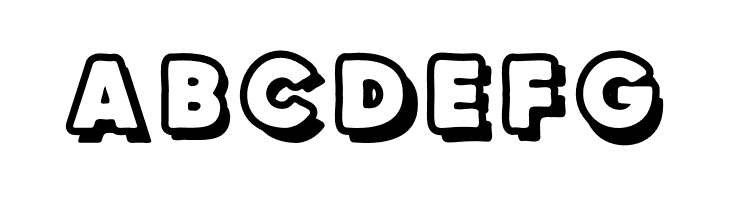 Alchemist Whiteboard Drop Shadow  Free Fonts Download