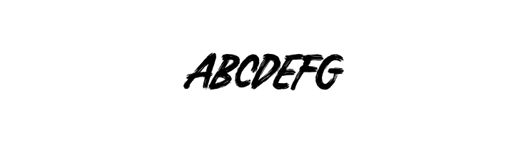 BrokenCrush-Regular  Free Fonts Download