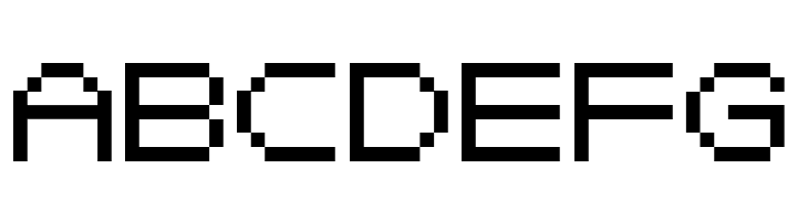 Mikrokomputer Closed  Free Fonts Download