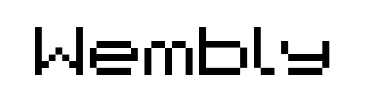 Mikrokomputer Closed  Free Fonts Download