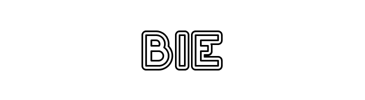 2020 Outline Kei  Free Fonts Download