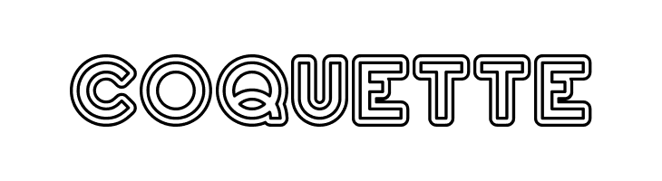 2020 Outline Kei  Free Fonts Download