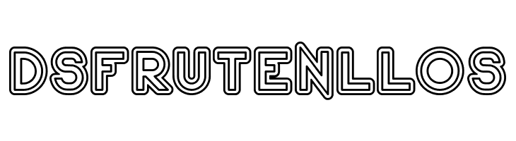 2020 Outline Kei  Free Fonts Download