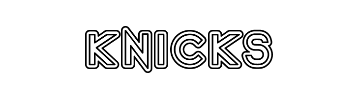 2020 Outline Kei  Free Fonts Download