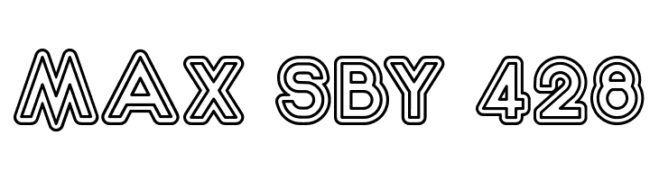 2020 Outline Kei  Free Fonts Download